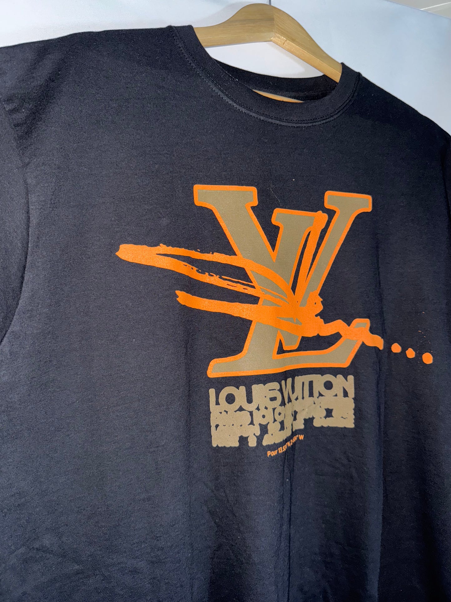 Louis Vuitton Virgil Abloh Graffiti Coordinates T‑Shirt Exclusive Edition (XL)
