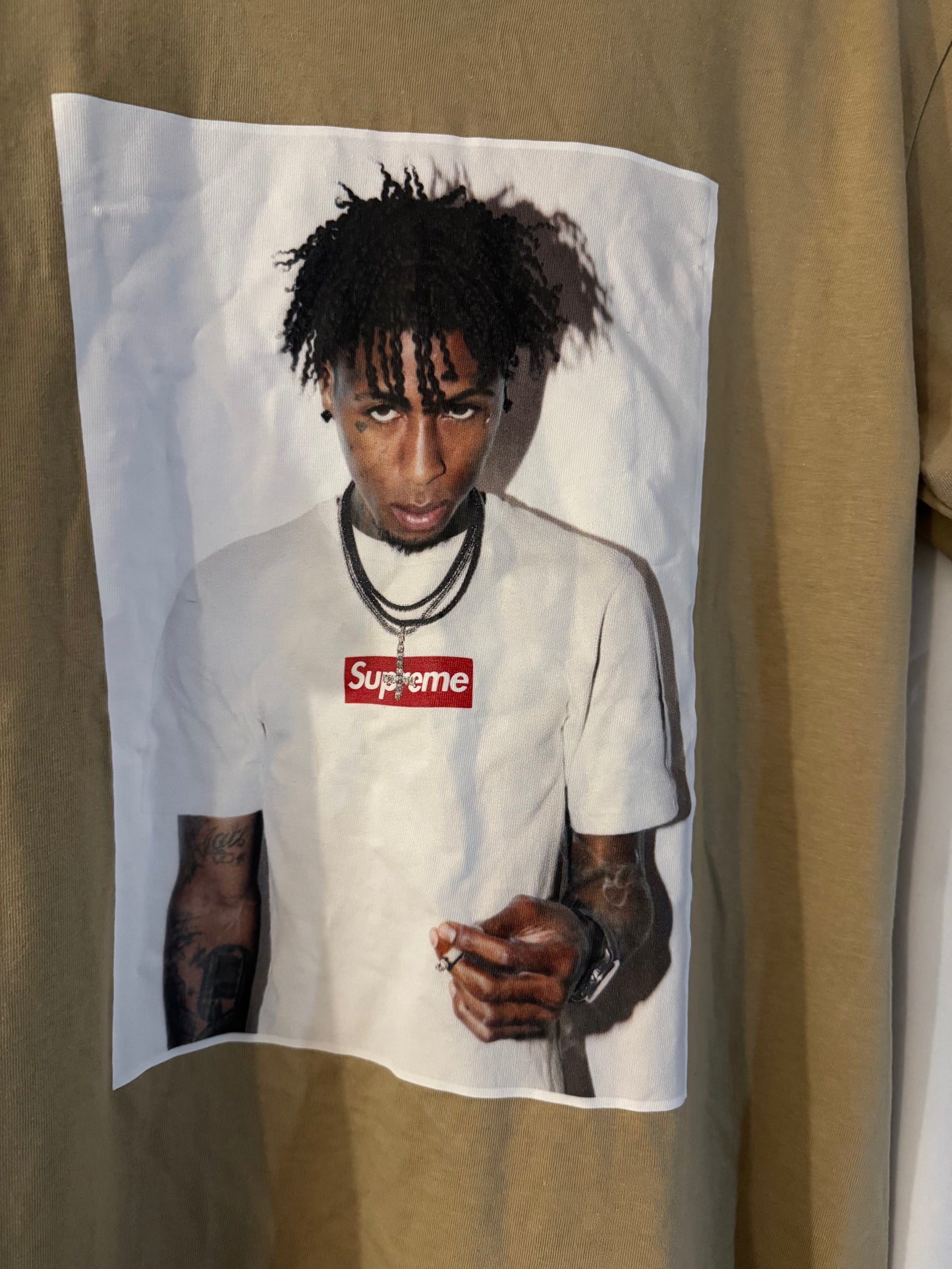 Supreme NBA YoungBoy Tee Beige (M)