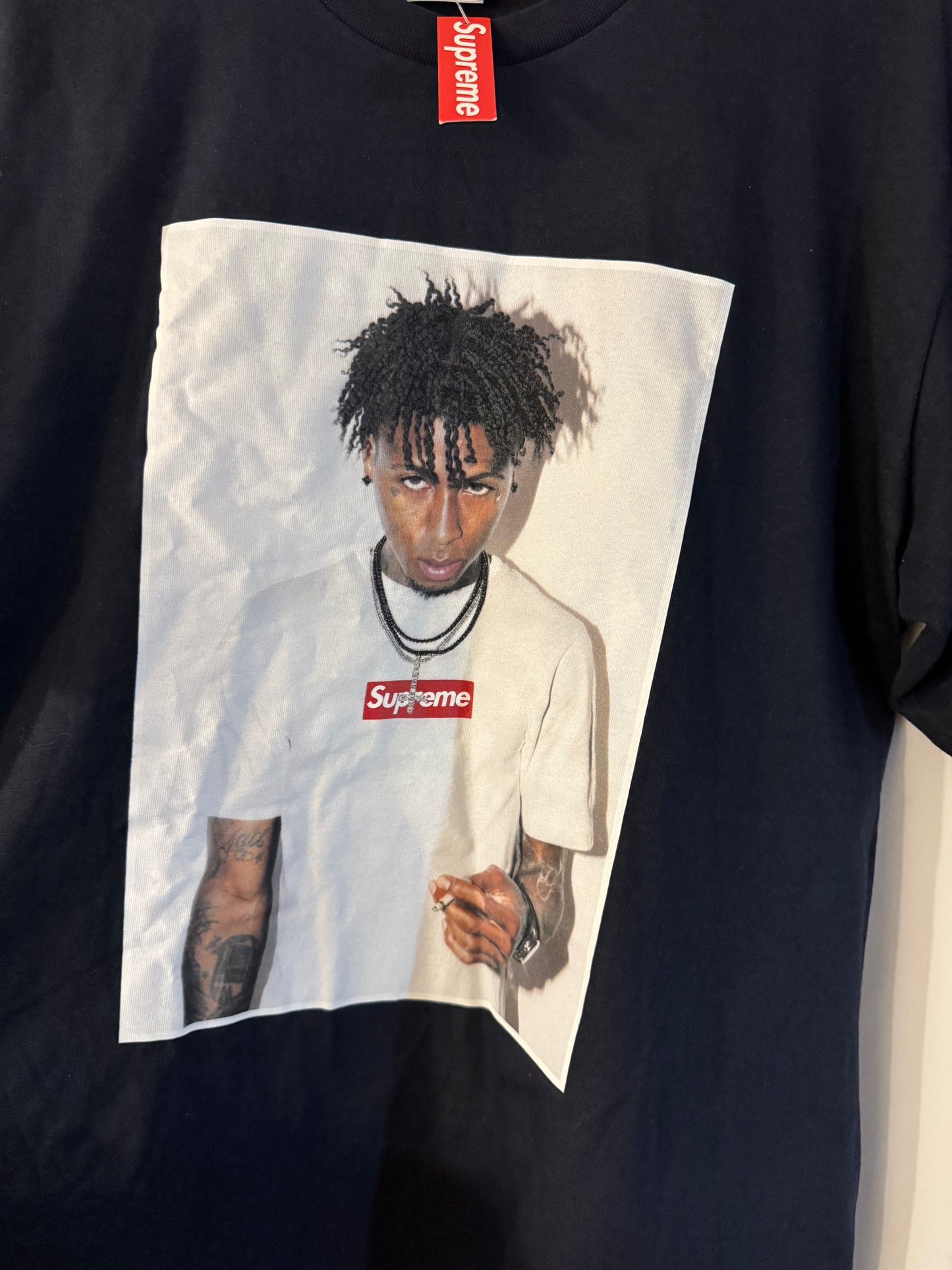 Supreme NBA YoungBoy Tee Navy (L)