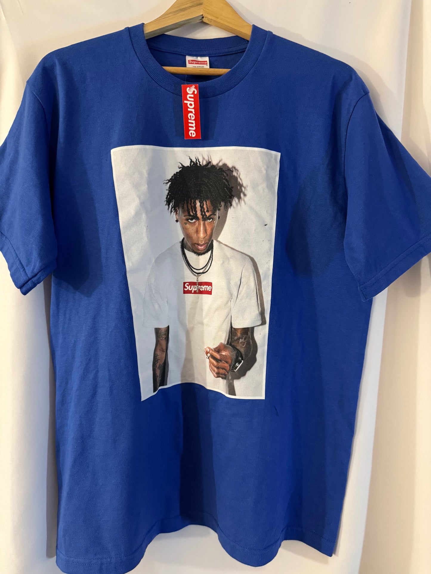 Supreme NBA YoungBoy Tee Blue (M)