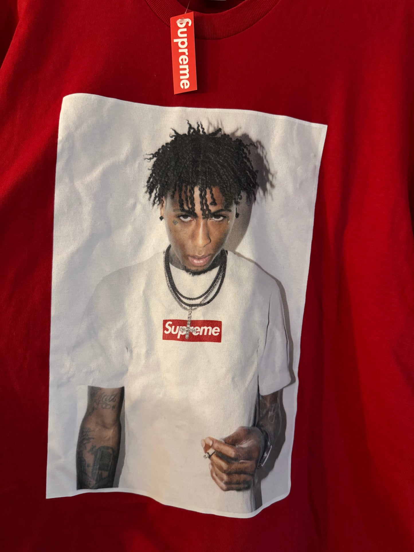 Supreme NBA YoungBoy Tee Red (M)