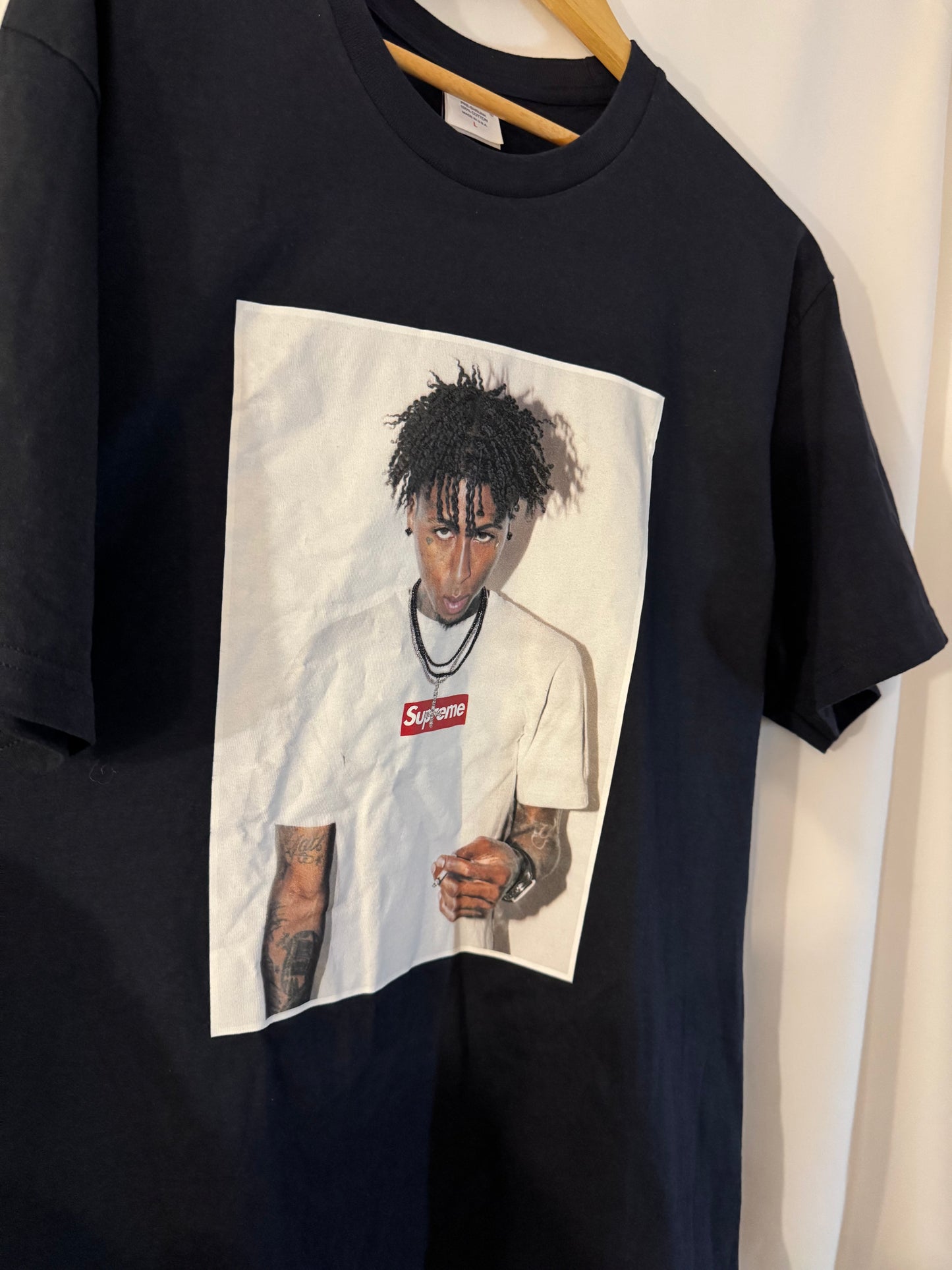Supreme NBA YoungBoy Tee Navy (L)