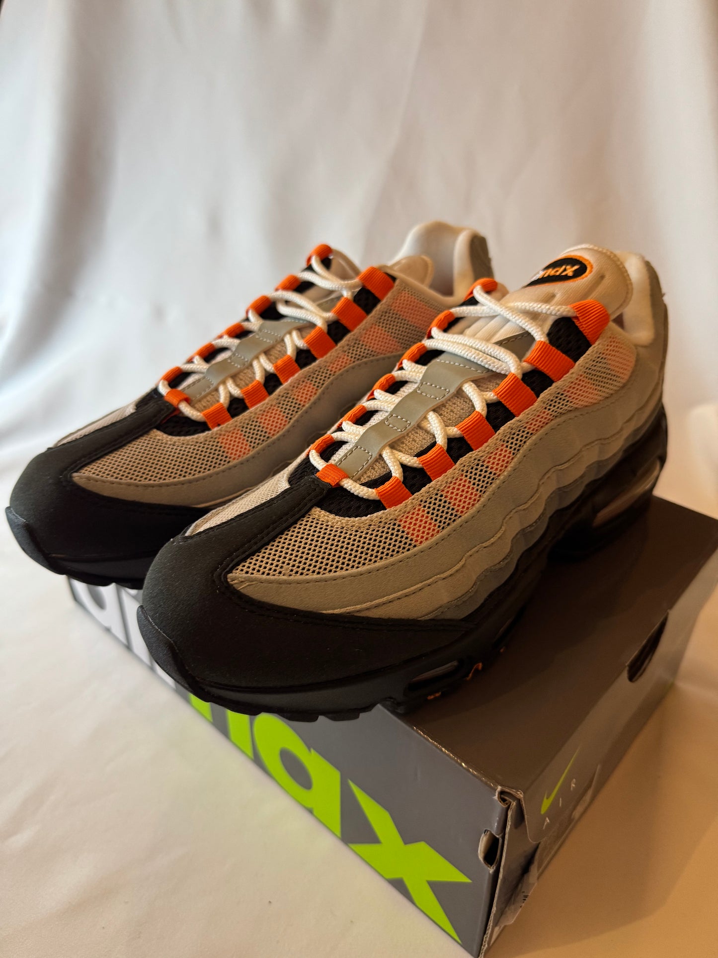 Nike Air Max 95 OG Big Bubble Bright Mandarin (42)