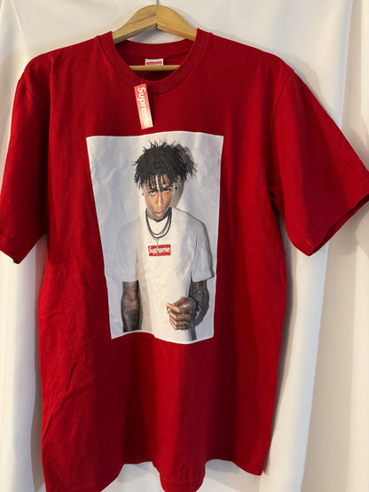 Supreme NBA YoungBoy Tee Red (M)