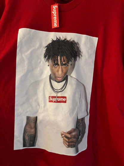 Supreme NBA YoungBoy Tee Red (M)