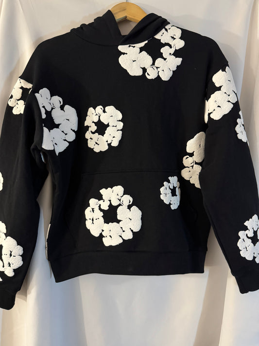 Denim Tears Black Wreath Hoodie (M)