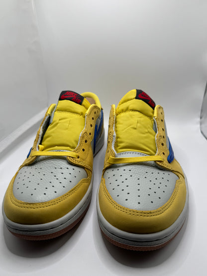 Jordan 1 rétro Low OG SP Travis Scott Canary (43)