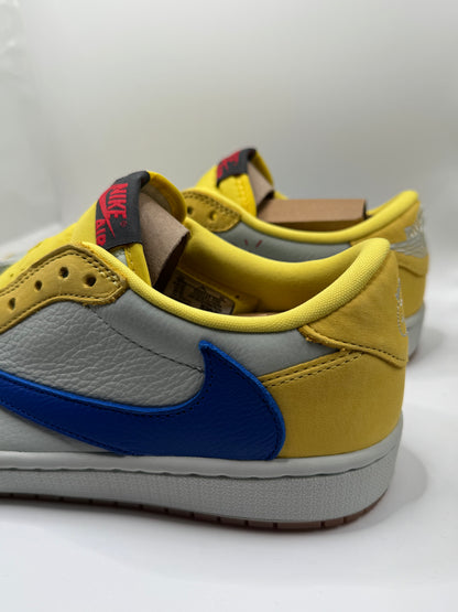 Jordan 1 rétro Low OG SP Travis Scott Canary (43)