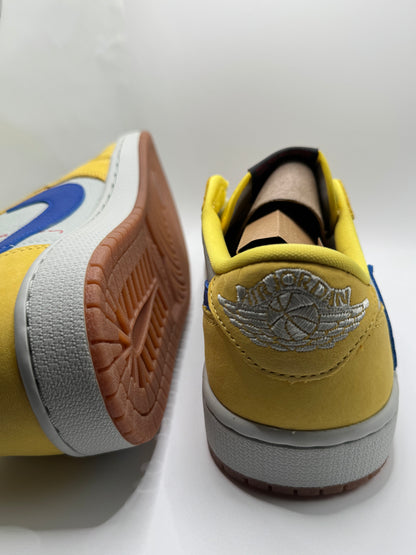 Jordan 1 rétro Low OG SP Travis Scott Canary (43)