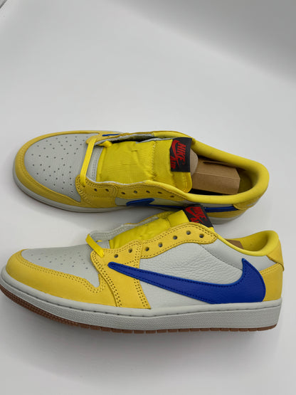 Jordan 1 rétro Low OG SP Travis Scott Canary (43)